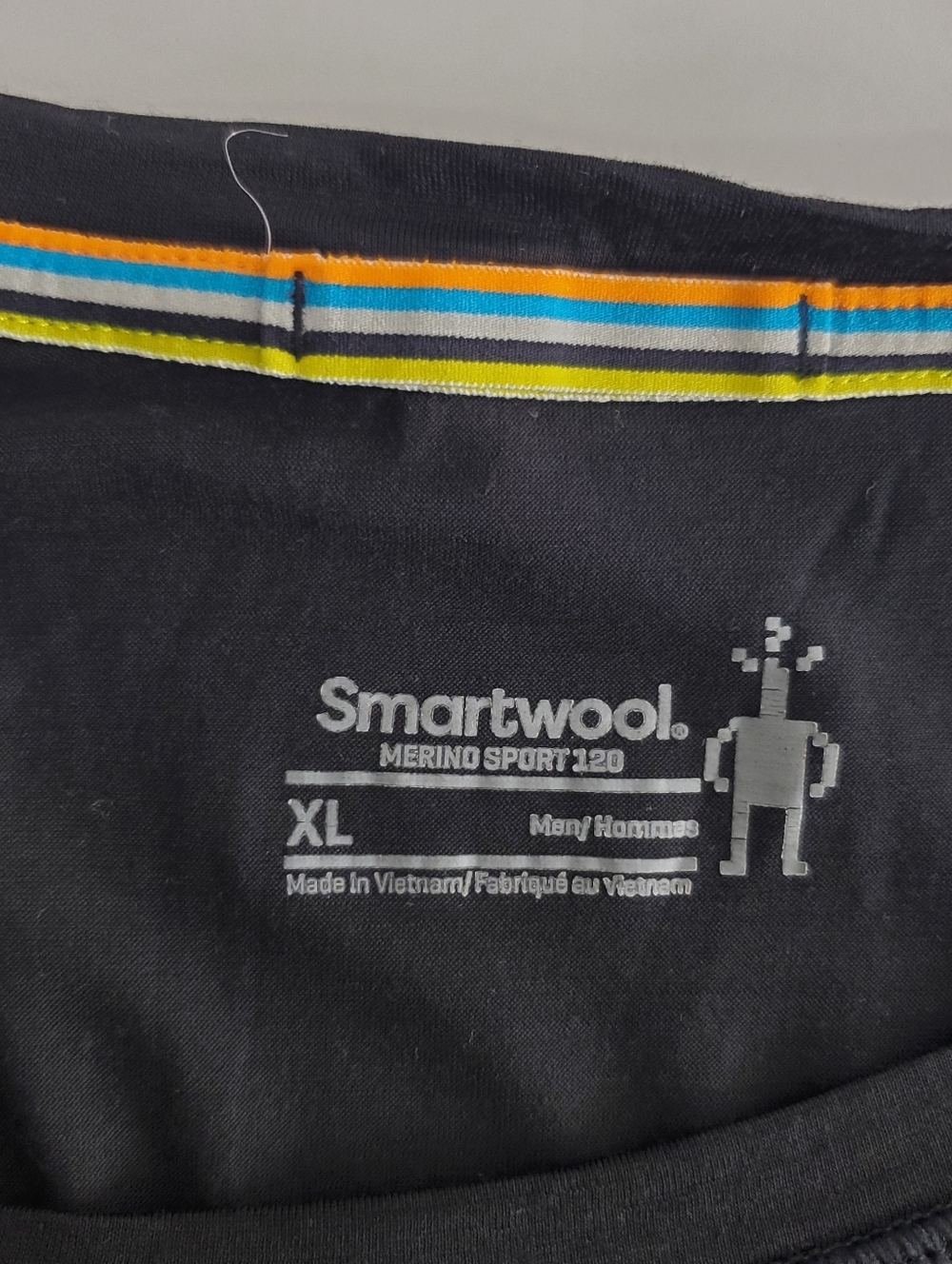 Smartwool Active Ultralite Short Sleeve Shirt Men's Size XL Black - Picture 13 of 16